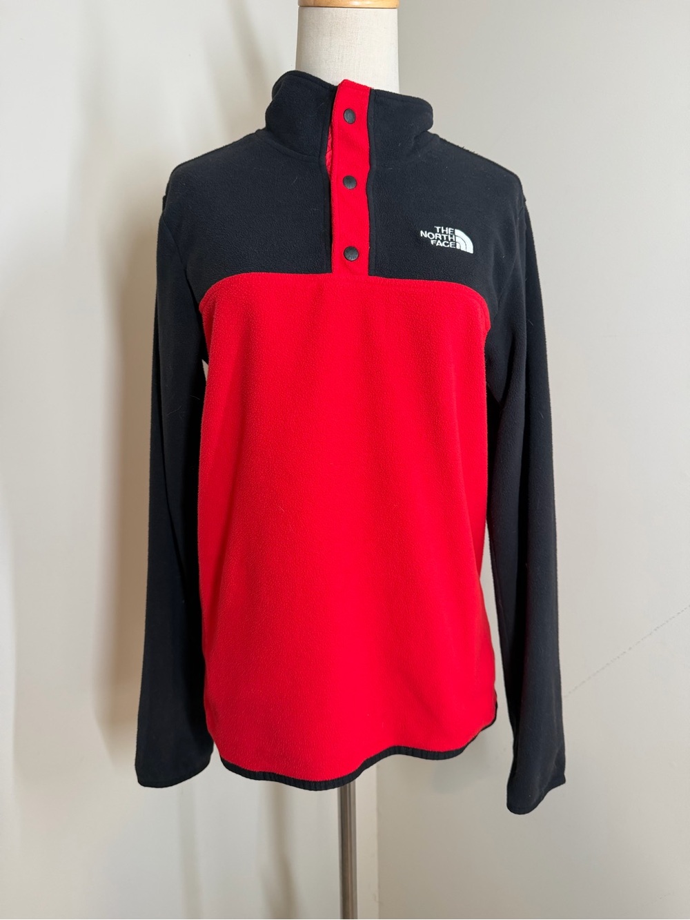 The North Face Boy’s -SZ XL- Glacier Snap Neck Pullover Fleece Sweatshirt